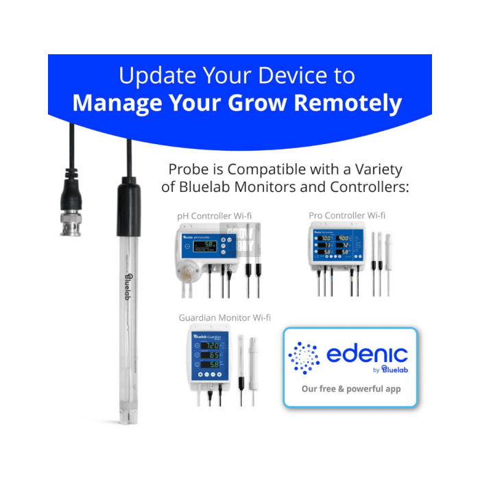 Electrodo / Sonda pH de repuesto Bluelab