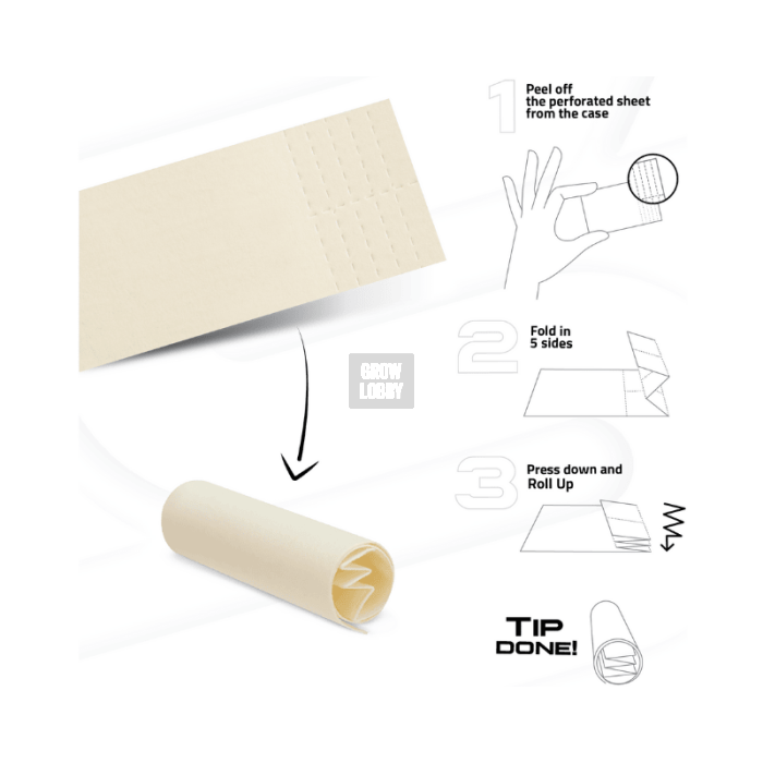 Filtros Raw Wide Tips Perforated