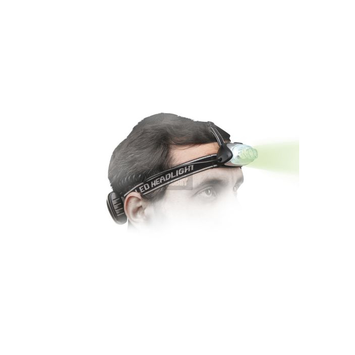 Green Eye Unicorn LED Linterna Frontal