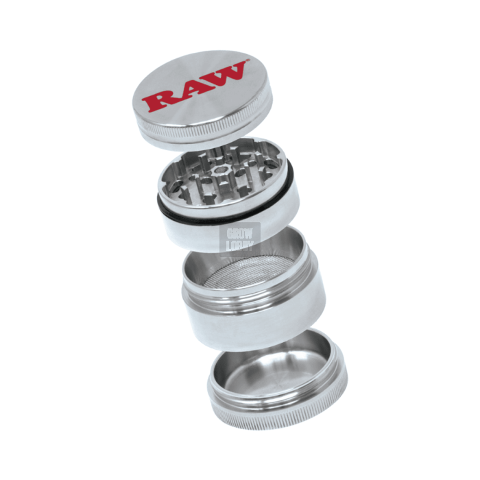 Grinder Aluminio RAW 4-Partes