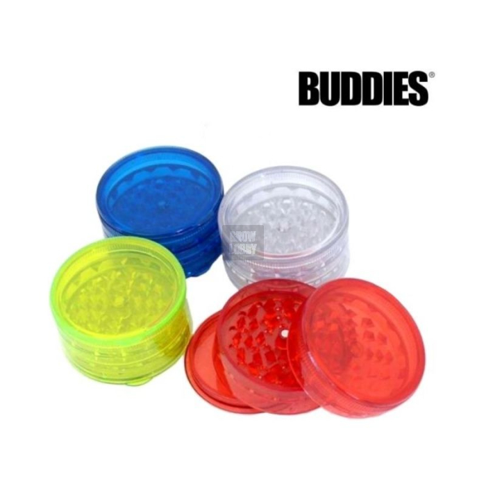Grinder Plástico 4 partes 60mm Buddies