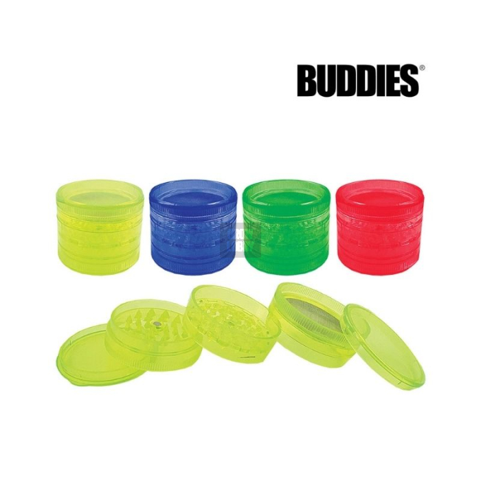 Grinder Plástico Polinizador 60mm (5-partes) Grinder Plástico Polinizador 60mm (5-partes)