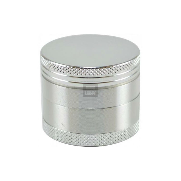 Grinder Polinizador Aluminio 4 Partes Plata Grinder Polinizador Aluminio 4 Partes Plata