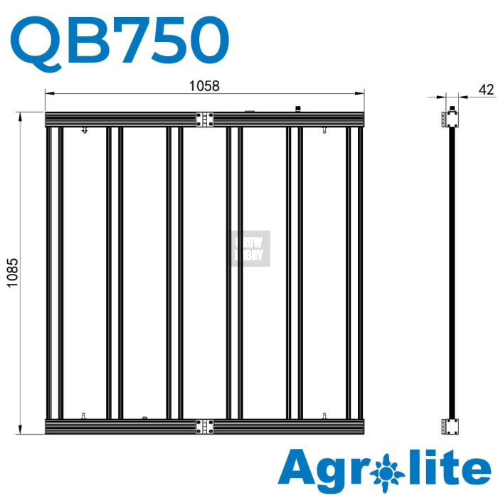 LED Agrolite QB 750W