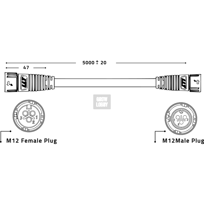 Lumatek Cable LED Daisy