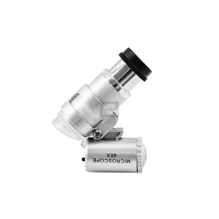 Lupa / Microscopio de Bolsillo Led 45x Lupa / Microscopio de Bolsillo Led 45x