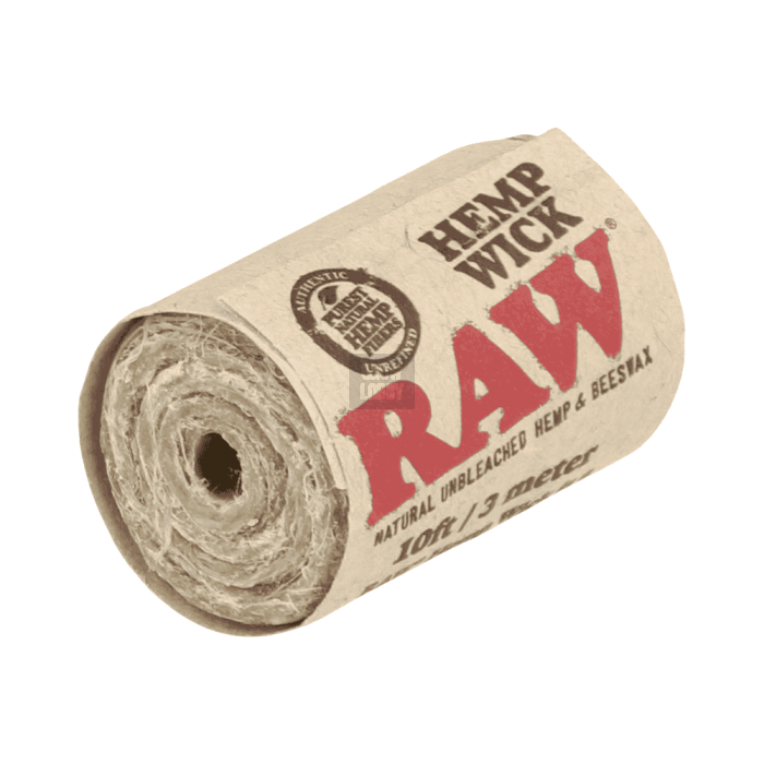 Raw Hemp Wick Mecha Encerada (3m)