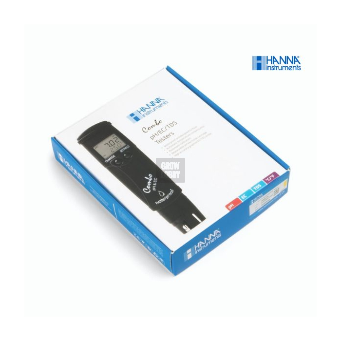 Medidor Hanna Combo HI98129 (pH / EC / ºC)