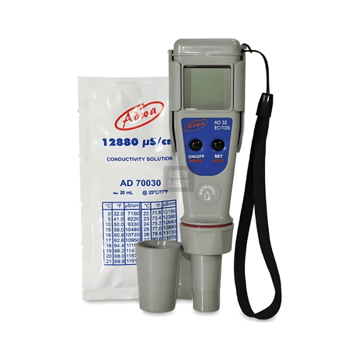 ADWA AD32 Medidor de EC y Temperatura