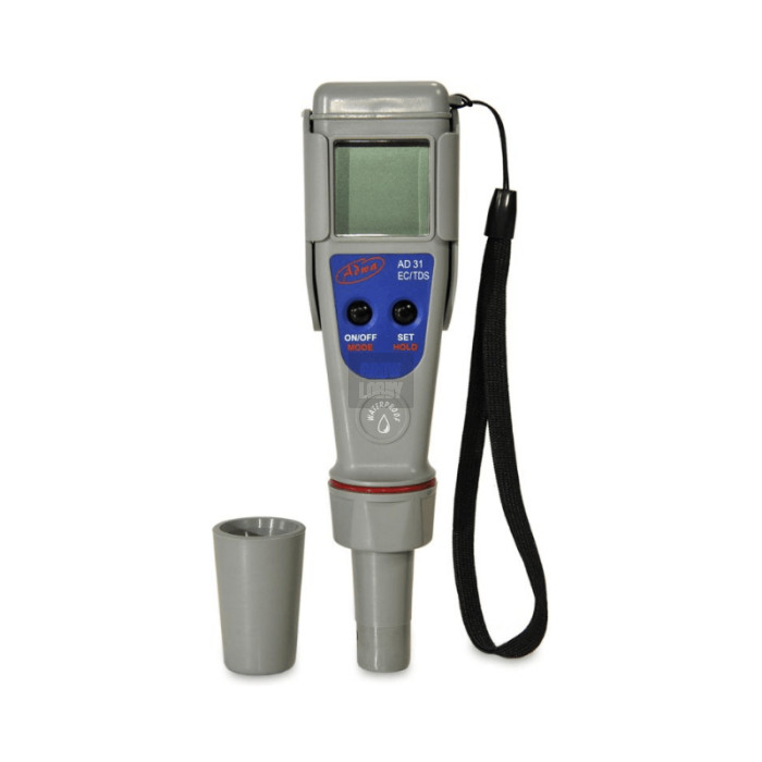 ADWA AD31 Medidor de EC y Temperatura