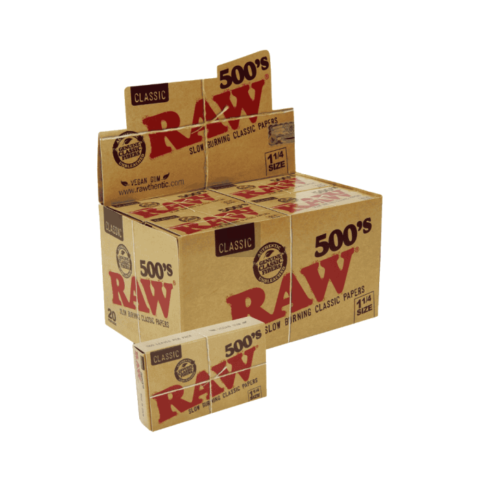 Papel RAW 500's Classic