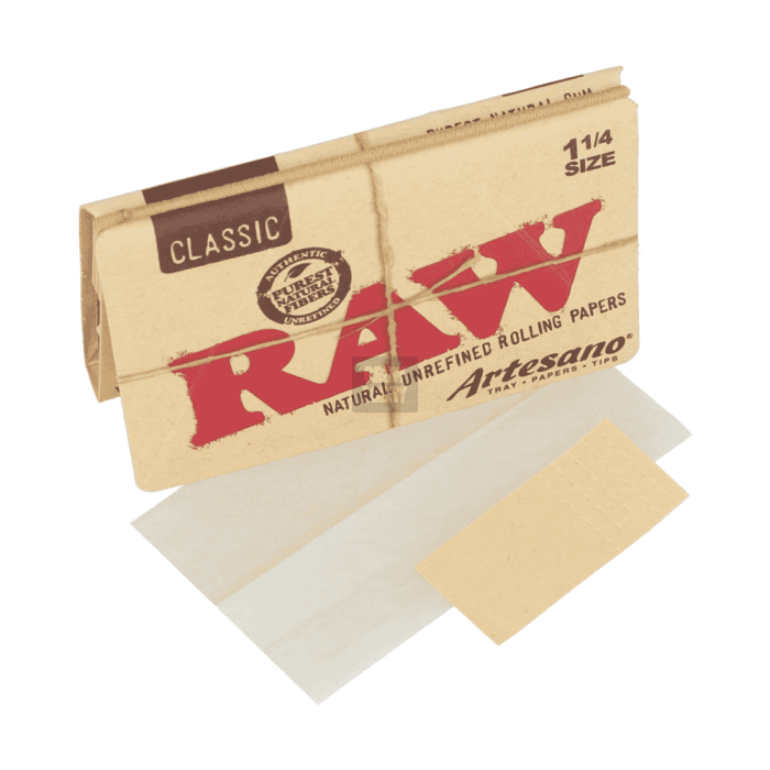Papel Raw King Size Classic Artesano (Tips & Tray)