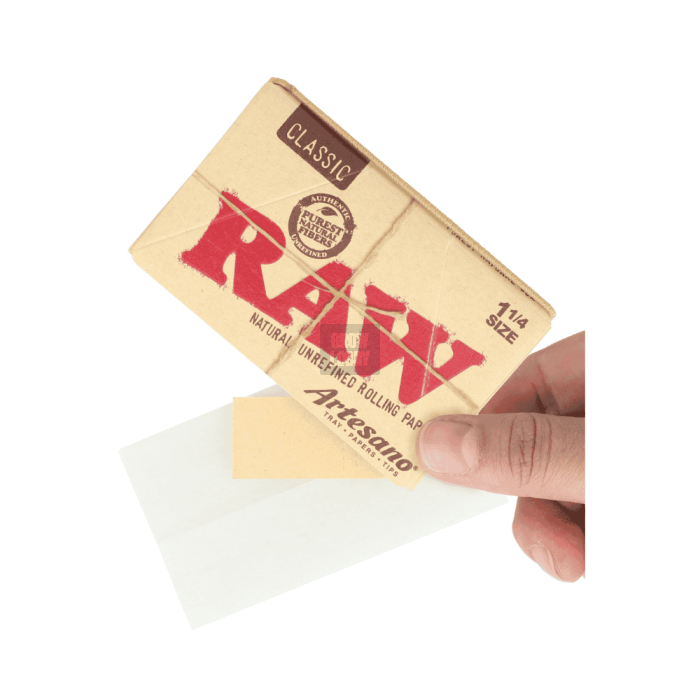Papel Raw King Size Classic Artesano (Tips & Tray)