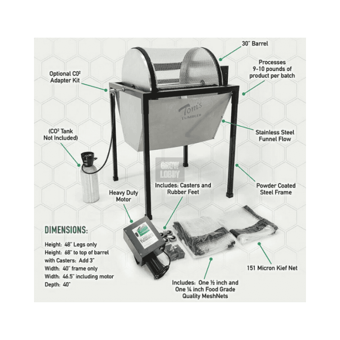 Peladora TTT 3000 Tom´s Tumbler