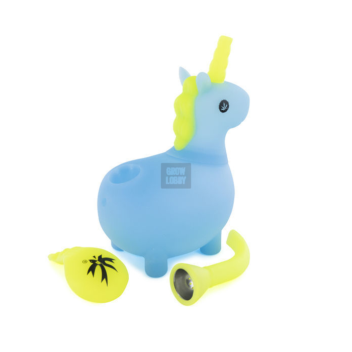 Bong Pipa Unikorn Silicona Piecemaker