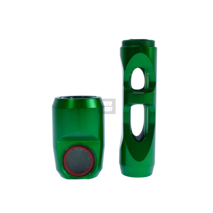 Pipa Hammer Aluminio / Cristal (10cm)