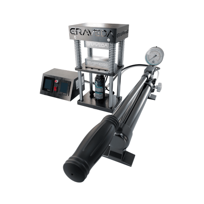 Prensa Graveda Graspresso 15T (Placa 12x6cm)