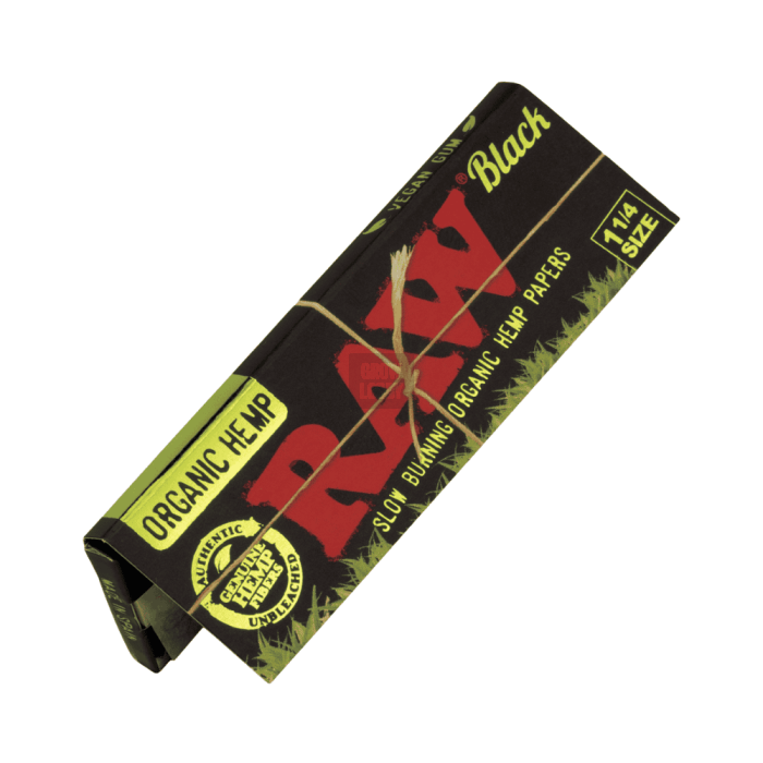 RAW Black Organic Hemp 1.1/4