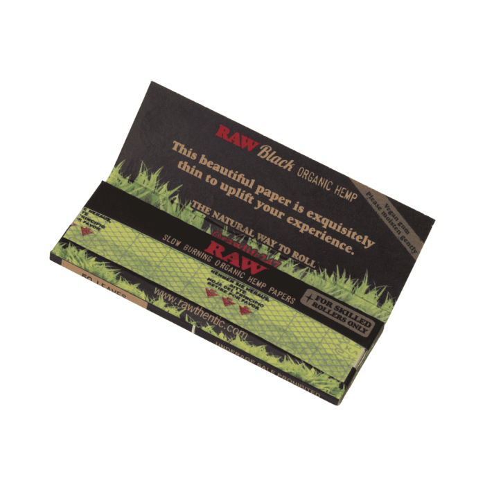 RAW Black Organic Hemp 1.1/4