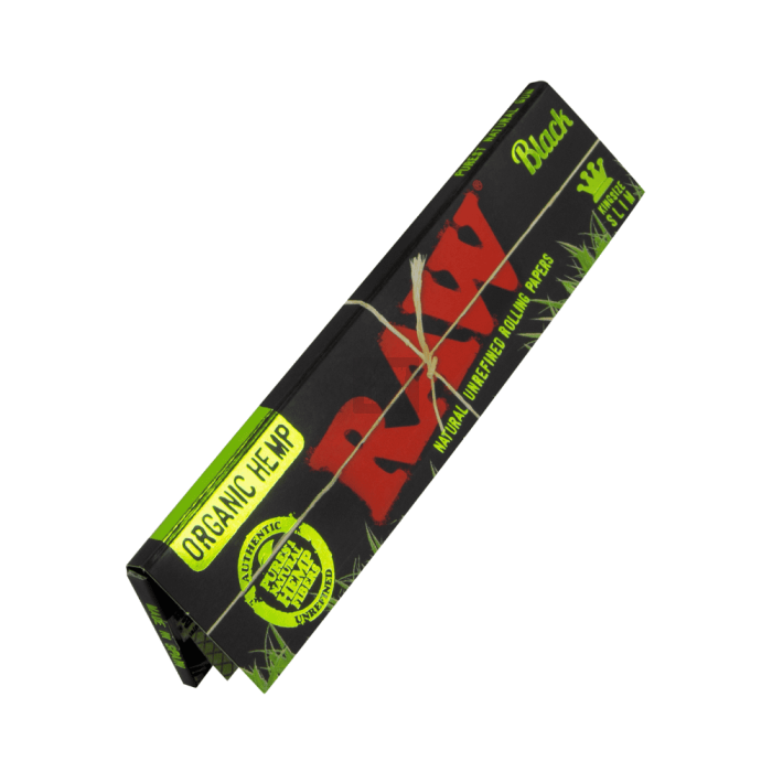RAW Black Organic Hemp King Size