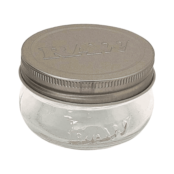 RAW Bote Mason Jar Cristal