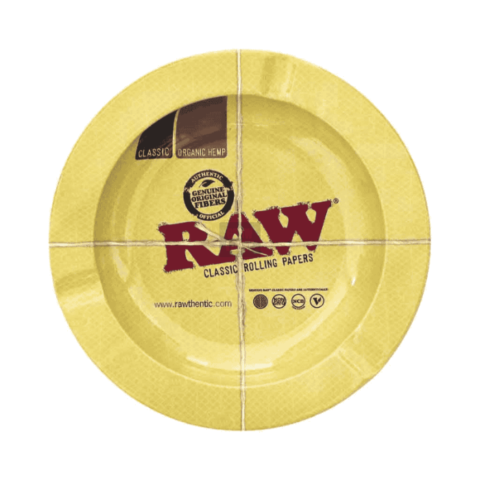 RAW Cenicero Metálico Circular sin Iman (14cm)