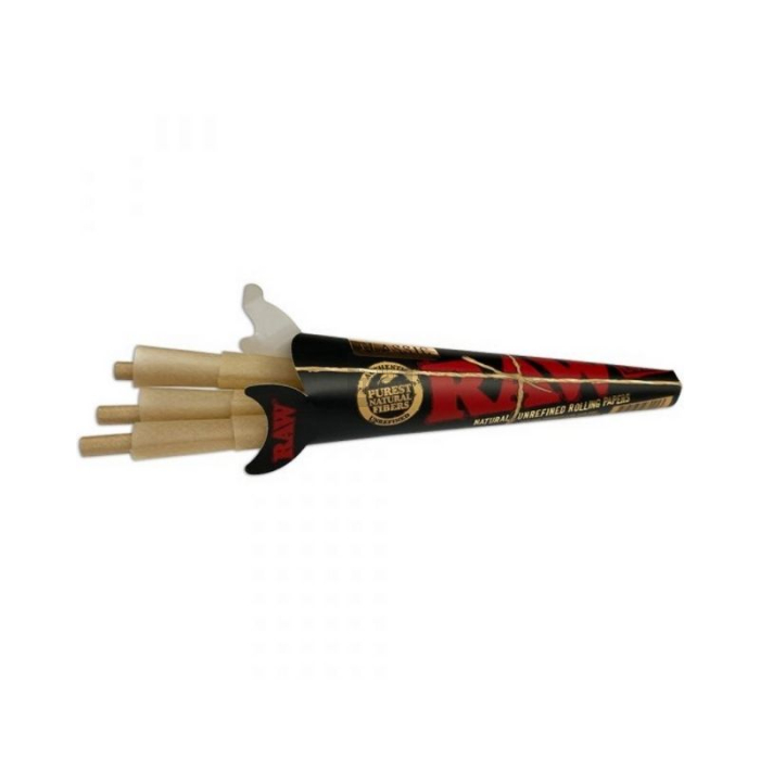 RAW Black Cones 1/4 Classic (6 Pack)