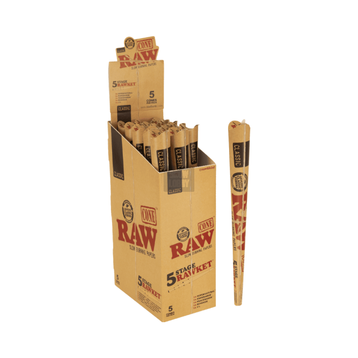 RAW Cones 5 Medidas Rawket