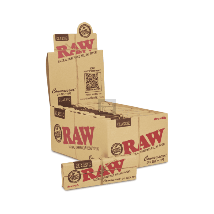 RAW Connoisseur 1. ¼ Classic & Tips