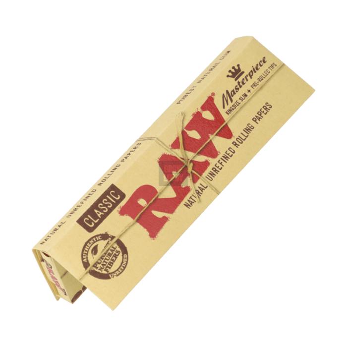 RAW Connoisseur King Size + Tips Prerolled Masterpiece