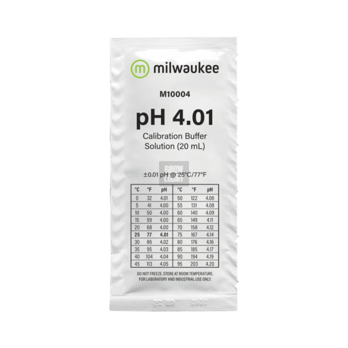 Sobre de Calibración pH Milwaukee