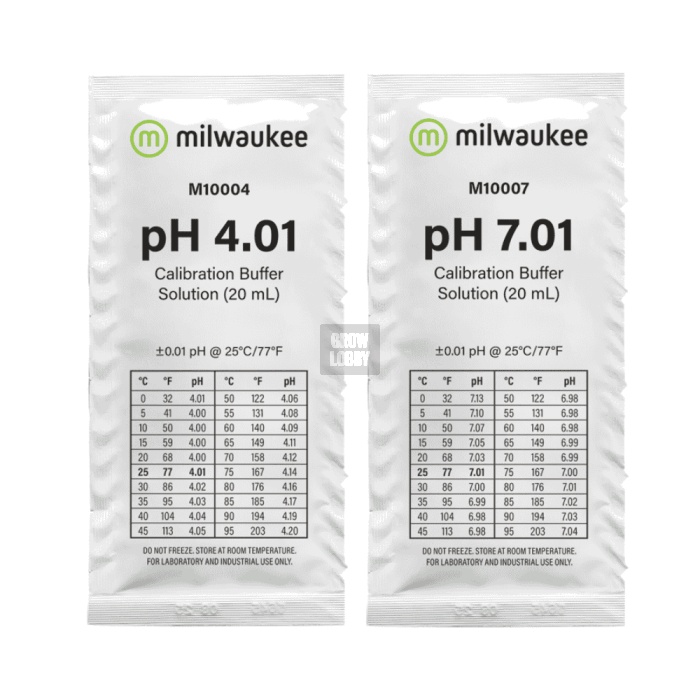 Sobre de Calibración pH Milwaukee