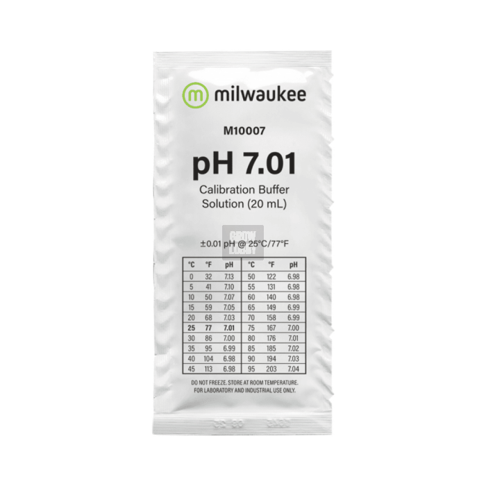 Sobre de Calibración pH Milwaukee