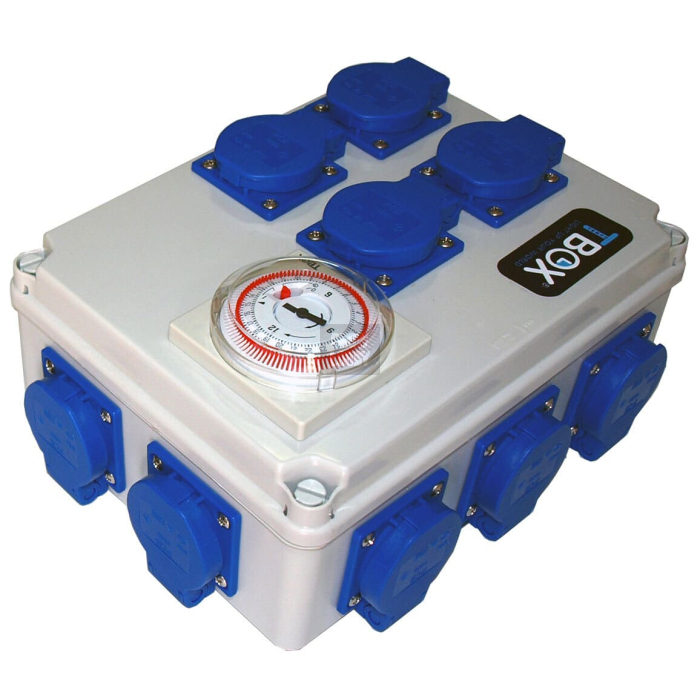 Temporizador Tempo Box T-Box 12 salidas 600W