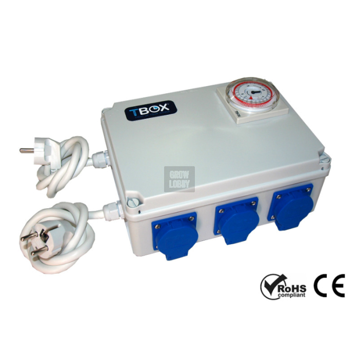 Temporizador Tempo Box T-Box 8 salidas 600W