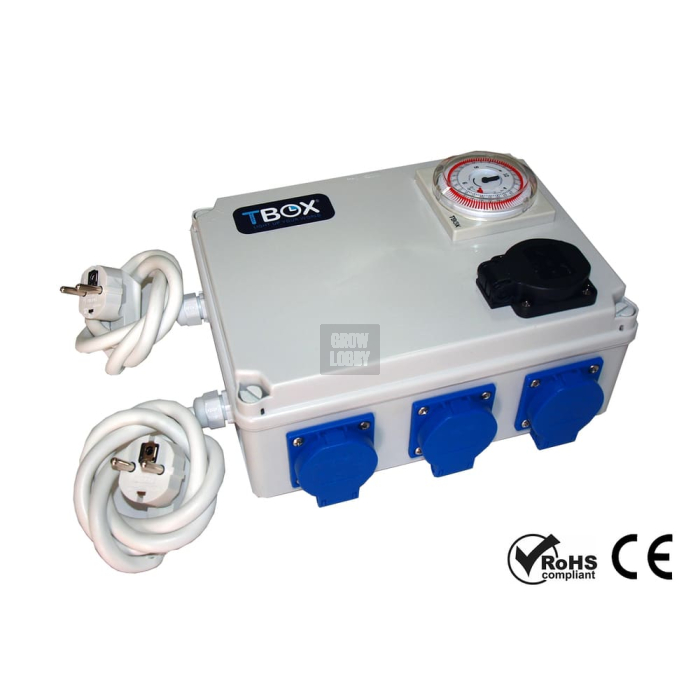 Temporizador Tempo Box TBox 6 salidas 600W con Calentador