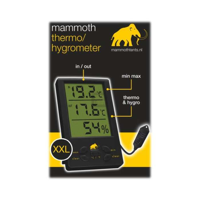 Termohigrómetro XXL Mammoth