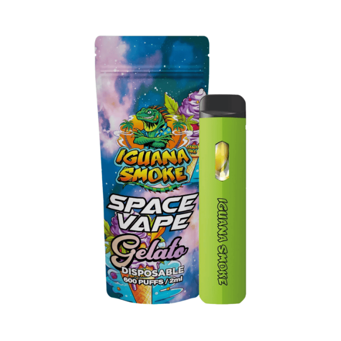 Vaporizador Desechable 10-OH (2ml) Iguana Smoke Vaporizador Desechable 10-OH (2ml) Iguana Smoke