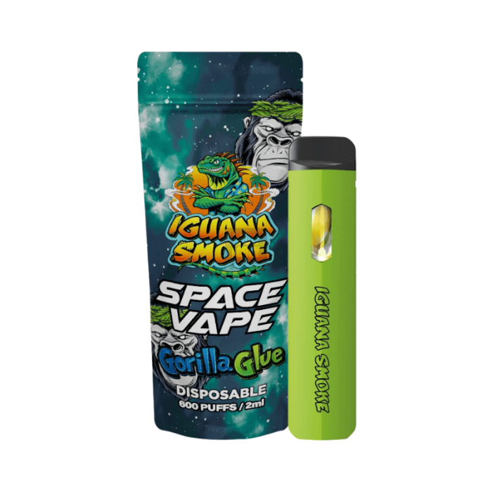 Vaporizador Desechable 10-OH (2ml) Iguana Smoke Vaporizador Desechable 10-OH (2ml) Iguana Smoke