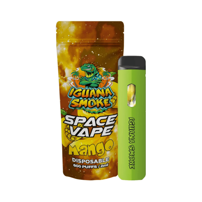 Vaporizador Desechable 10-OH (2ml) Iguana Smoke Vaporizador Desechable 10-OH (2ml) Iguana Smoke