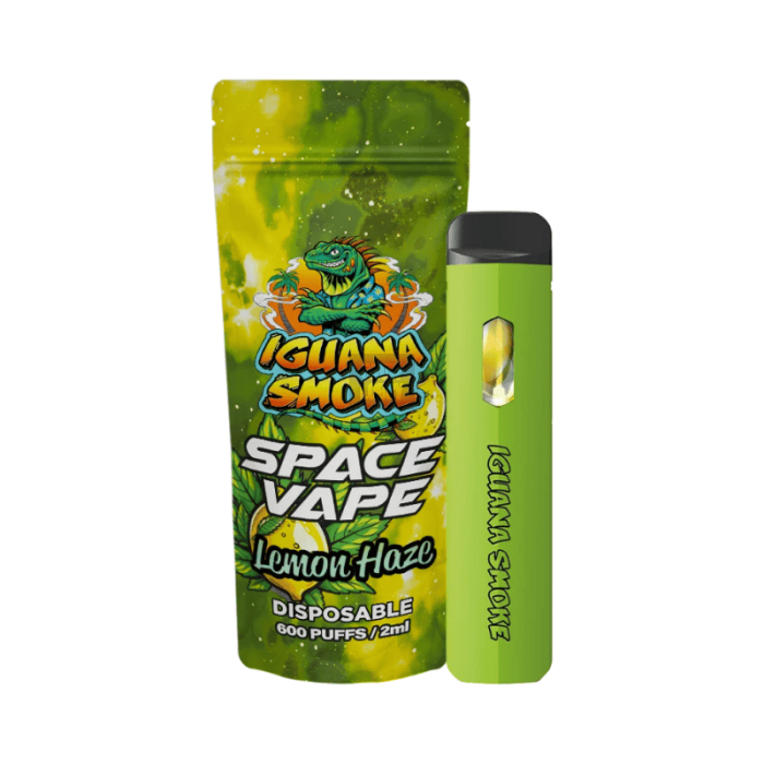 Vaporizador Desechable 10-OH (2ml) Iguana Smoke Vaporizador Desechable 10-OH (2ml) Iguana Smoke