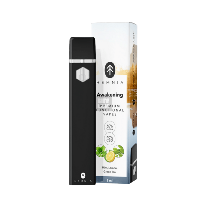Vaporizador Funcional CBD (1ml) Hemnia