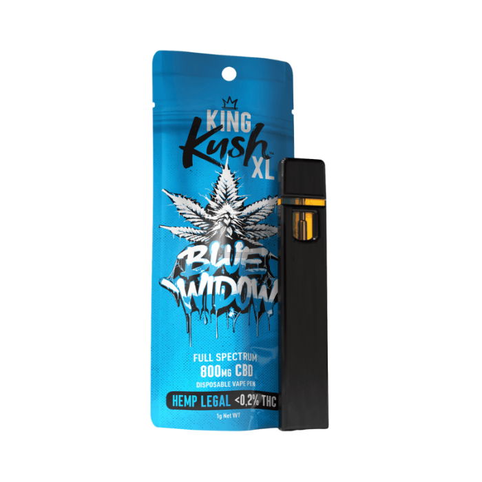 Vaper King Kush CBD XL (800mg)