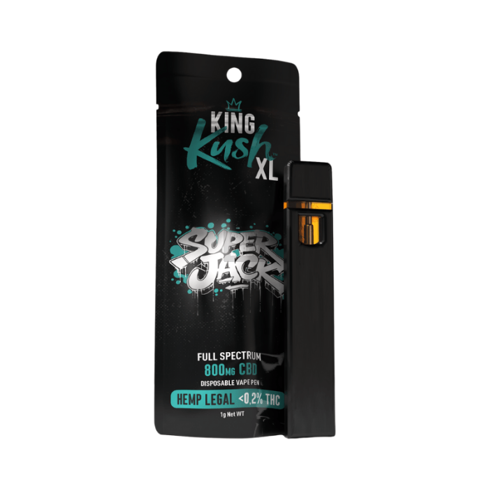 Vaper King Kush CBD XL (800mg)