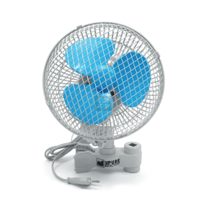 Ventilador de Clip Oscilante 18cm Pure Factory