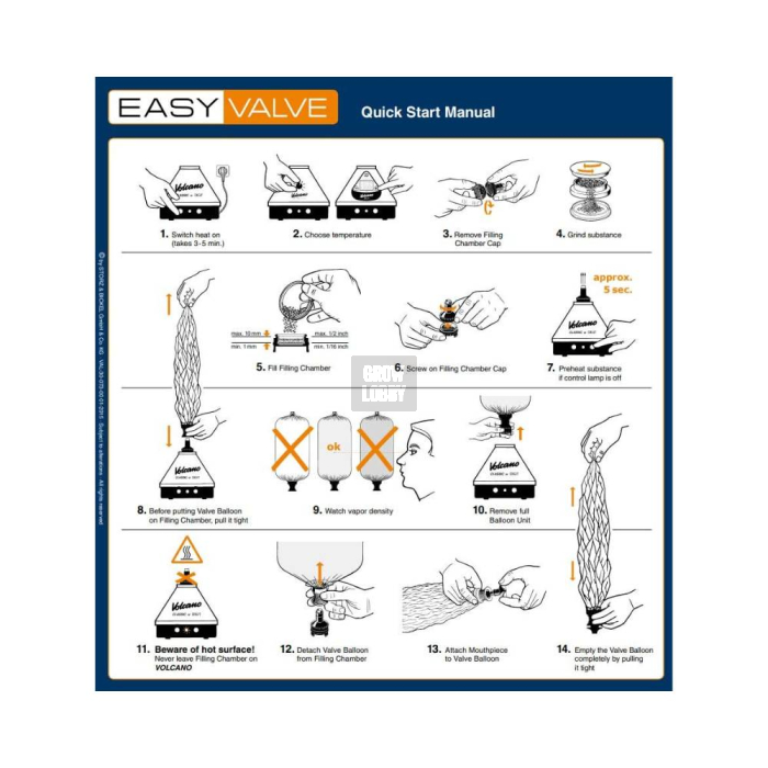 Volcano Kit de Recambio Easy Valve 