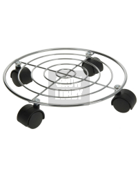 Soporte Redondo con Ruedas para Maceta (40cm)