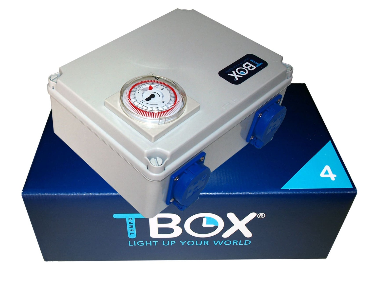 Temporizador Tempo Box T-Box 4 salidas 600W