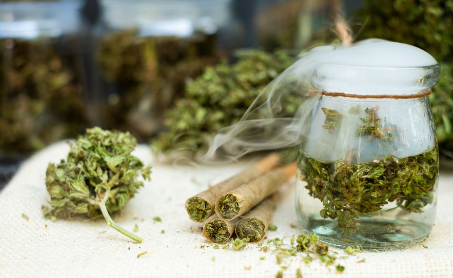 Cannabis en agua