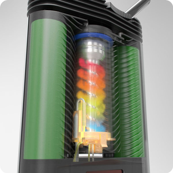 Calentamiento Vaporizador Mighty